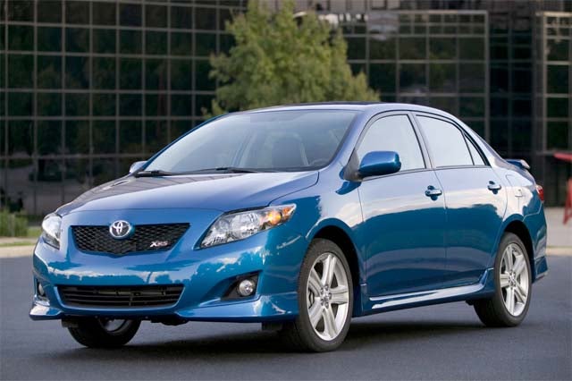 Blue Toyota Sedan at Car Time of Owatonna in Owatonna MN